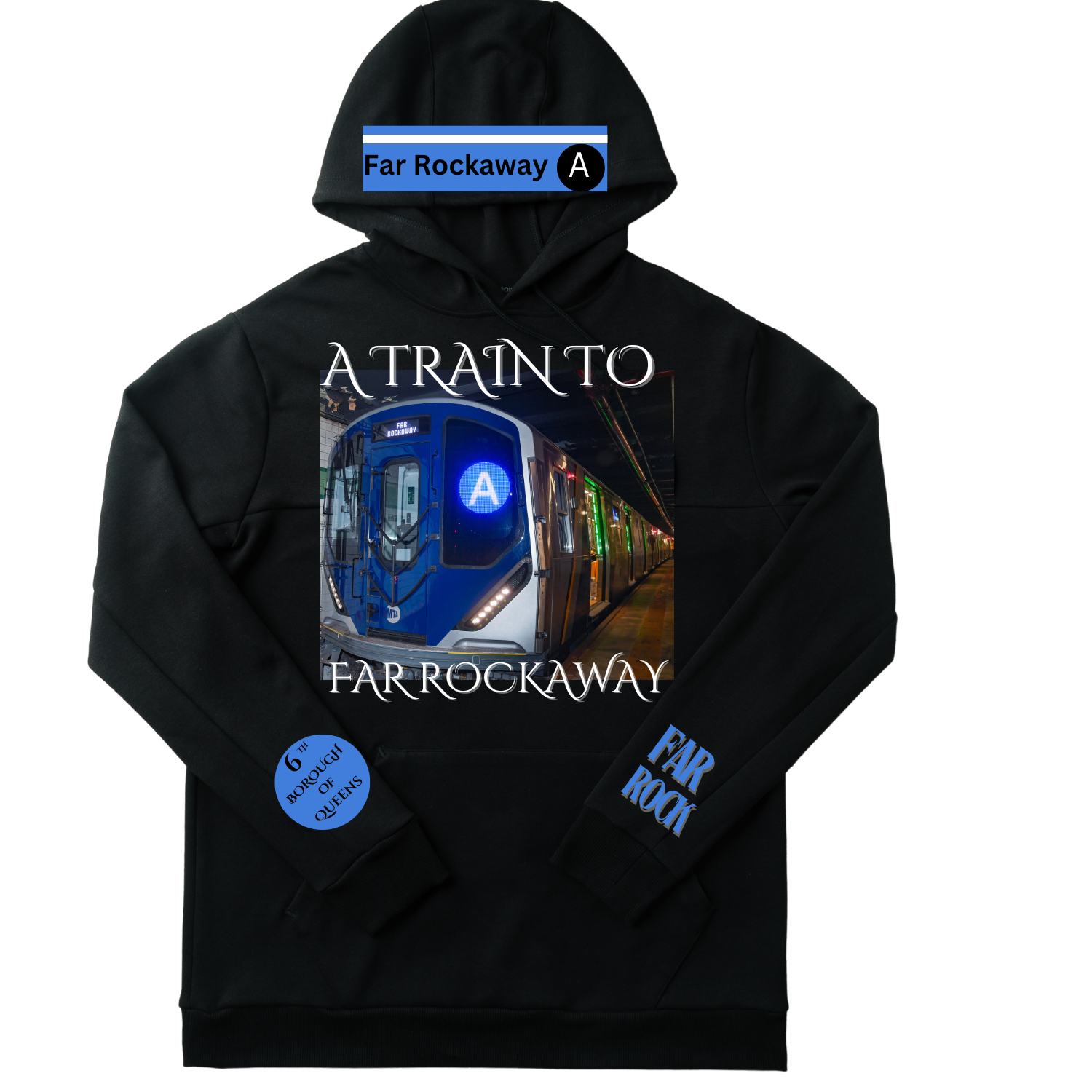 A-Train Hoodie – Personali-Tees -N- More